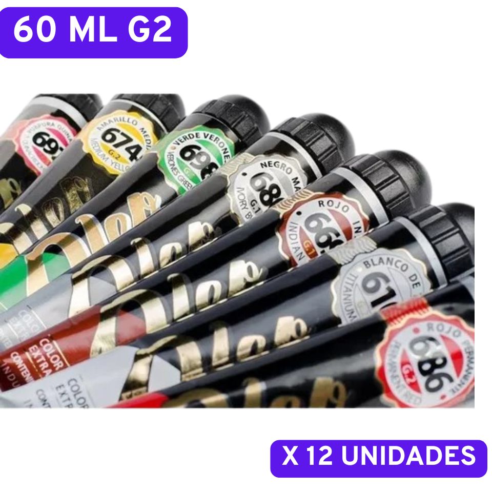 Colores a eleccion

lista grupo 2:

blanco de titanio
blanco de zinc
violeta ultramar
amarillo claro
amarillo mediano
amarillo oro
gris de payne
anaranjado de cadmio (imit)
anaranjado permanente
bermellon (imit)
rojo permanente (nuevo)
bordeaux permanente
amarillo de cadmio (imit)