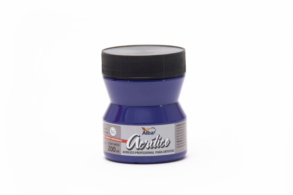Acrilico prof alba 200ml g2 violeta ultramar - 200ML - Alba Artística