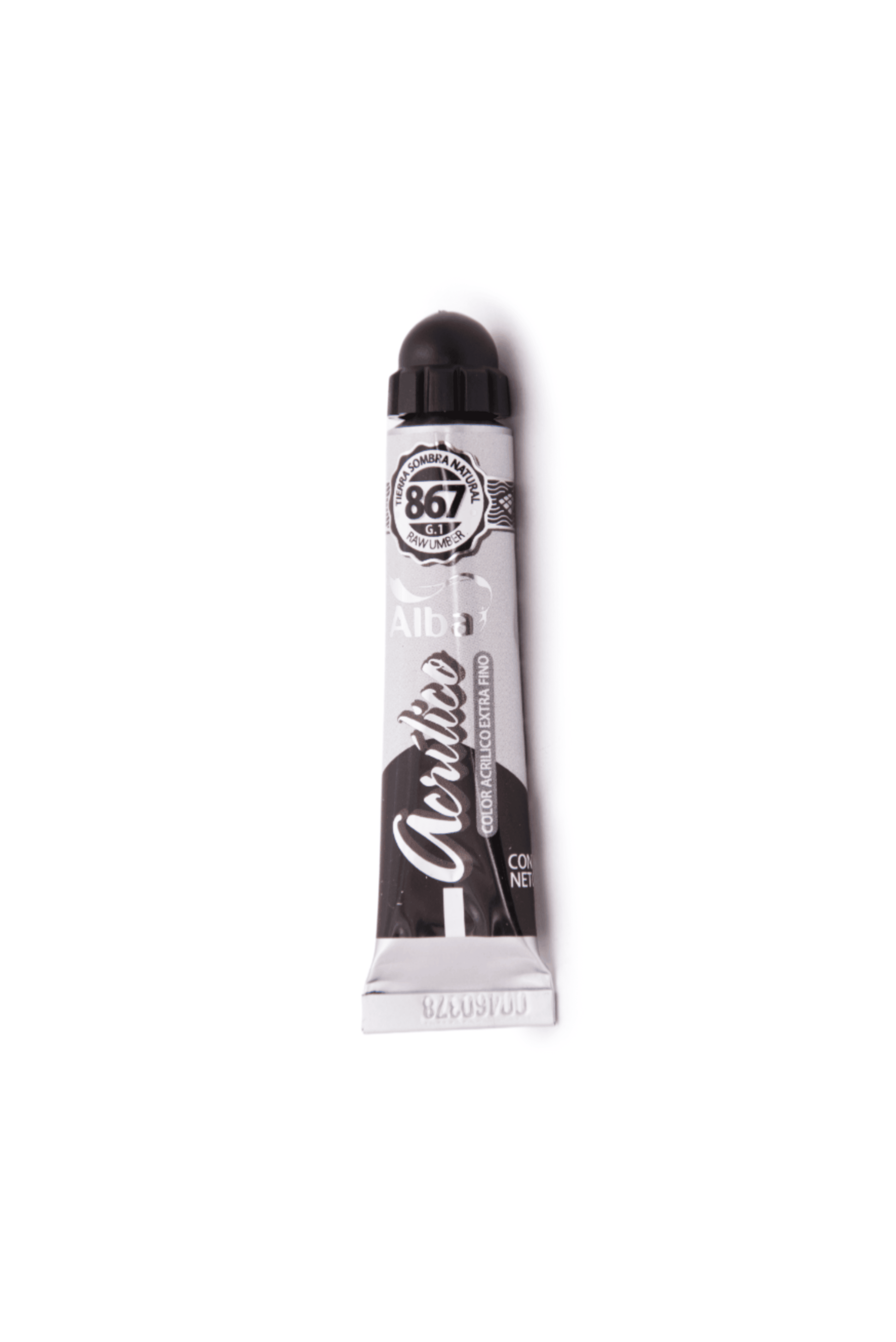 Acrilico profesional alba g1 867 tierra sombra natural 18ml - 18ML - Alba Artística